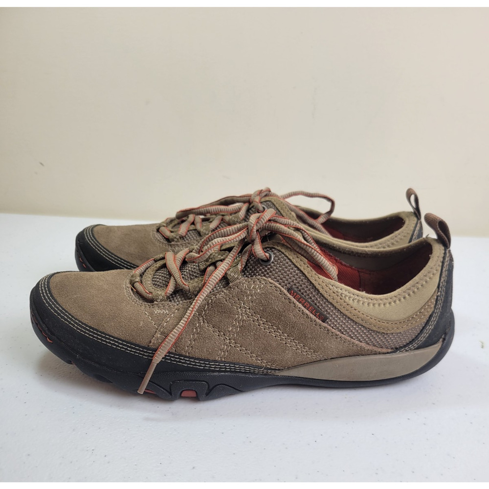 Merrell Kangaroo Trail Hiking Shoes Suede Mimosa Glee‎ Lace Up Women's Size 9.5
